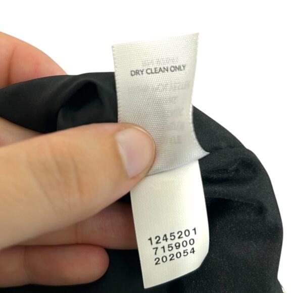 J. Jill Floral Metallic Pencil Skirt NWT Women's Sz 12 Silver Glam Bold Shimmer - Picture 7 of 7